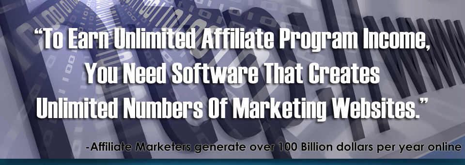 Increase your affiliate marketing income, use iRadek Software